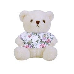 Floral Elements Peony Chinese Rose Full Print Tee For Cuddly Teddy Bear