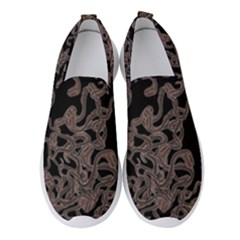 Venomous Elegance  Women s Slip On Sneakers by dflcprintsclothing