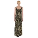 Camouflage Army Survival Uniform Thigh Split Maxi Dress View2