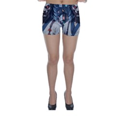 Demon Samurai Skinny Shorts by AwesomeSauce