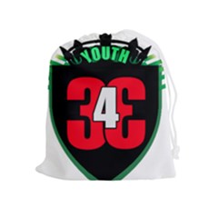 343-youthlogo11-3-24 343 Logo Drawstring Pouch (xl) by 343Youth