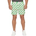 Christmas Paper Stars Pattern Texture Background Colorful Colors Seamless Men s Runner Shorts View1