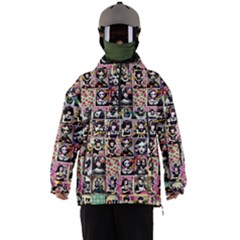 Spanish Gothic Girls Pattern Men s Ski And Snowboard Waterproof Breathable Jacket by violetheavensky