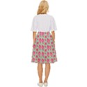 Retro 1880s Flowers Pattern 11 Classic Short Skirt View4