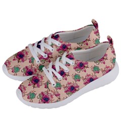 Retro 1880s Flowers Pattern 10 Women s Lightweight Sports Shoes by patterns123