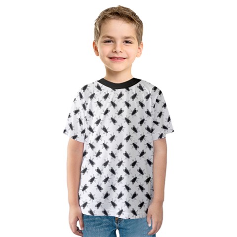 Fly Away In Black & White  Kids  Sport Mesh T-shirt by dflcprintsclothing