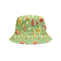 Retro 1880s Flowers Pattern 17 Inside Out Bucket Hat (Kids) View5