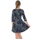 Leaves Plant Foliage Green Smock Dress View2