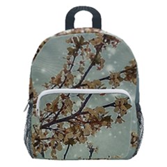 Dreamy Nature Motif Kids  Age 5-10 Lightweight School Backpack With Side Pockets by dflcprintsclothing