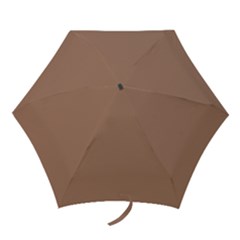 Mocha Mousse Hex Code #a47864 Mini Folding Umbrellas by dressshop