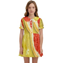 Fruit, Lemon Kids  Sweet Collar Dress by kyorashop23