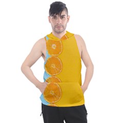 Orange, Slices, Fruit, Citrus Men s Sleeveless Hoodie by kyorashop23