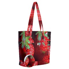 Strawberry, Berries, Fresh, Red Everyday Shoulder Bag With Pouch Bag by kyorashop23