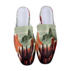 Mountains Women s Classic Backless Heels by Salmanaz77