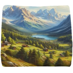 Forest Landscape Nature Trees Seat Cushion by Salmanaz77