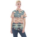 Artwork Painting Sculpture Nature Women s Short Sleeve Pocket Shirt View1