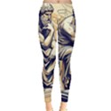 Thinker Sculpture Design Geometric Everyday Leggings  View1