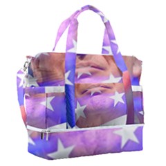 Donald Trump Flag Sports Shoulder Bag With Shoes Compartment by vintagetrump