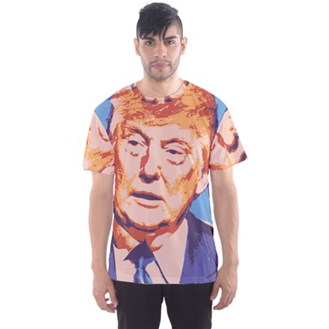 Orange Donald Trump Men s Sport Mesh T-shirt by vintagetrump