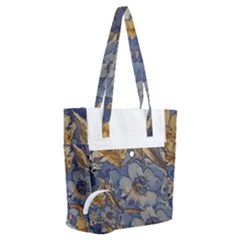 Floral Design 04 Everyday Shoulder Bag With Pouch Bag by myclothy