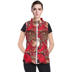 Christmas Art Women s Puffer Vest by myclothy