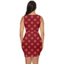 Illustrations Red Abstract Pattern Seamless Texture Draped Bodycon Dress View4