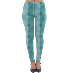 Geometric Design 14 Lightweight Velour Leggings by myclothy