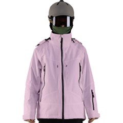 President Pink Men s Zip Ski And Snowboard Waterproof Breathable Jacket by PeroxideJuliet