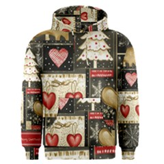 Christmas Reindeer Men s Core Hoodie by Posterlux