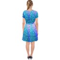 Rainbow Colors Colorful Pattern Adorable in Chiffon Dress View2