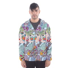 Supersonicangeldream Men s Hooded Windbreaker by chellerayartisans