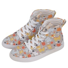 Pet Animal 02 Men s Hi-top Skate Sneakers by myclothy