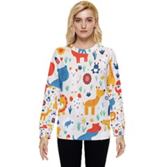 Pet Animal 03 Hidden Pocket Sweatshirt by myclothy