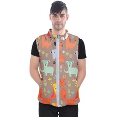 Pet Animal 05 Men s Puffer Vest by myclothy