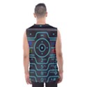 Retro Mobile Device Output Device Men s Basketball Tank Top View2