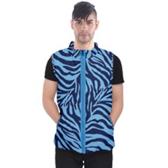 Blue Zebra 3 Men s Puffer Vest by dressshop