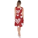 Valentine Knee Length Skater Dress With Pockets View4