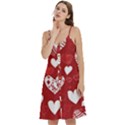 Valentine Women s Spaghetti Strap Pullover Cami Dress View2