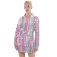 Candy Women s Long Sleeve Casual Dress by pollyparadiseartshop