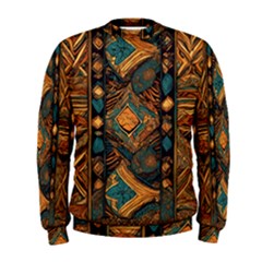 Tribal Chic Men s Sweatshirt by pollyparadiseartshop