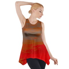 Crimson Skys Side Drop Tank Tunic by RiverRootz