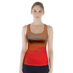 Crimson Skys Racer Back Sports Top by RiverRootz