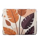 Leaves Boho Monster Nature 15  Vertical Laptop Sleeve Case With Pocket View1