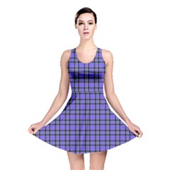 Blue Tartan Plaid 1 Reversible Skater Dress by dressshop