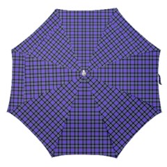 Blue Tartan Plaid 1 Straight Umbrellas by dressshop