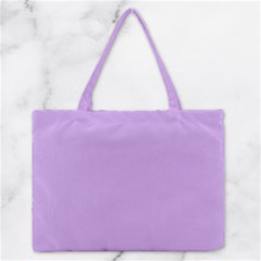 Luscious Lavender Hex #cca3e7 Zipper Medium Tote Bag by dressshop