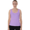 Luscious Lavender Hex #cca3e7 Velvet Tank Top View1