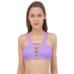 Luscious Lavender Hex #cca3e7 Cage Up Bikini Top by dressshop