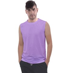 Luscious Lavender Hex #cca3e7 Men s Regular Tank Top by dressshop