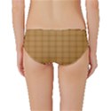 Autumn Fall Plaid Tartan 1 Classic Bikini Bottoms View2